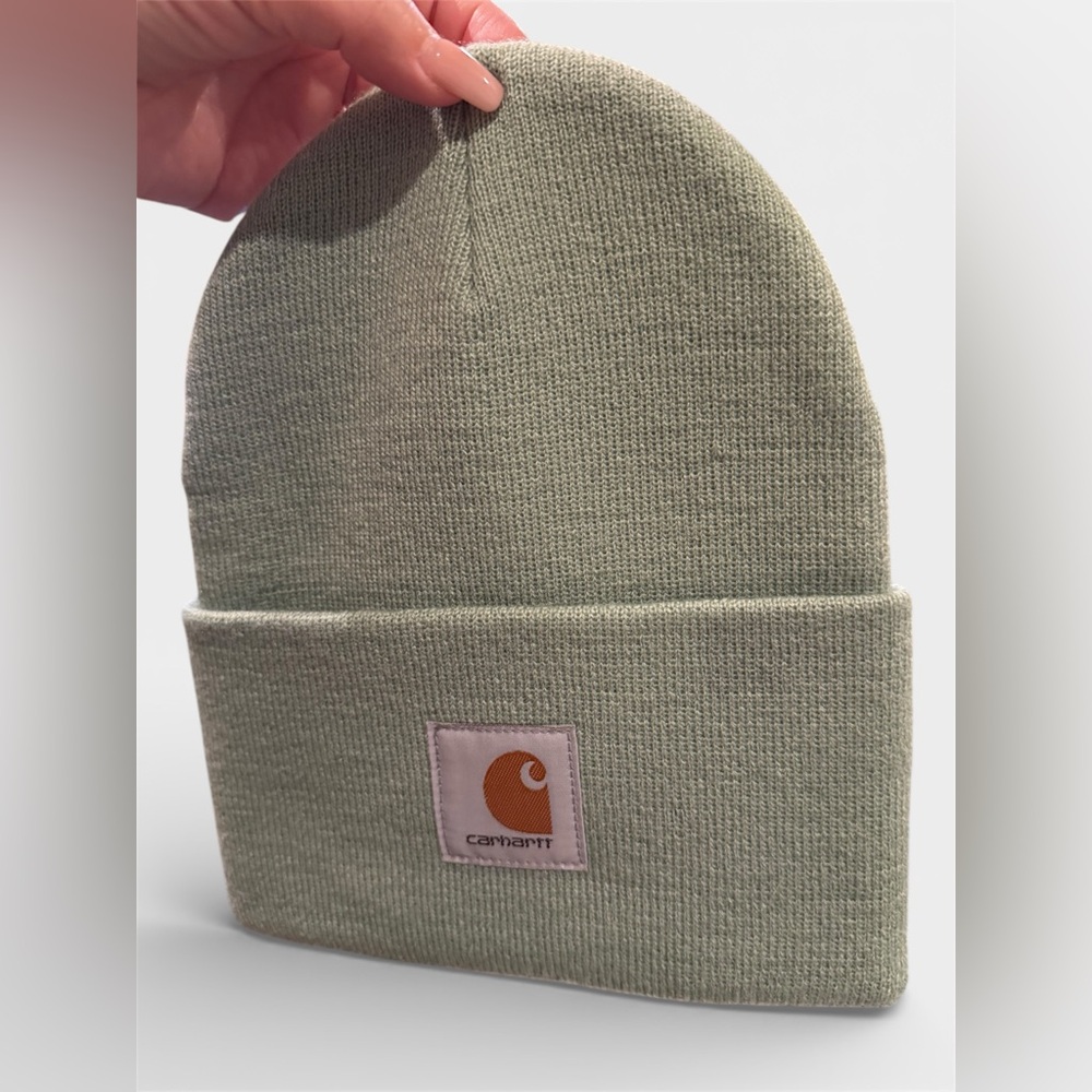 Carhartt® Mint Green Knit Cuffed Beanie in Excellent New Without Tags Condition